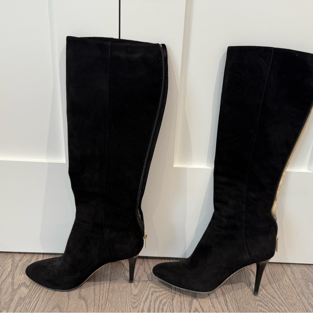 Jimmy Choo Black Stiletto Heeled Boots